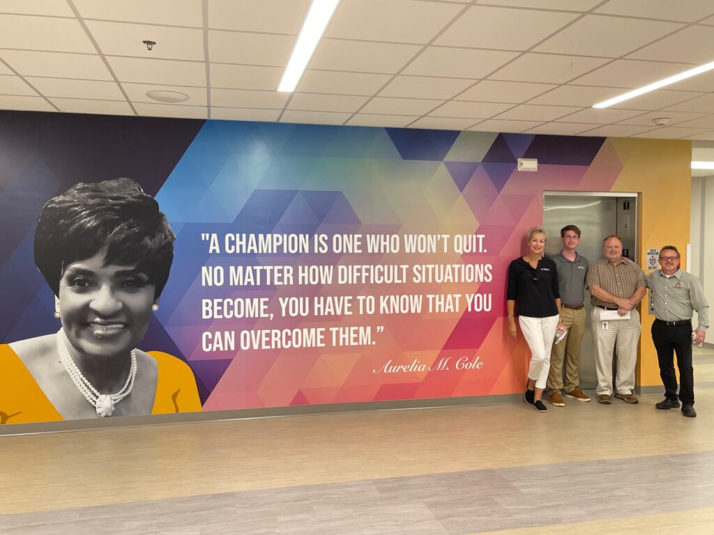 Project Update Celebrating the Grand Opening of Aurelia M. Cole