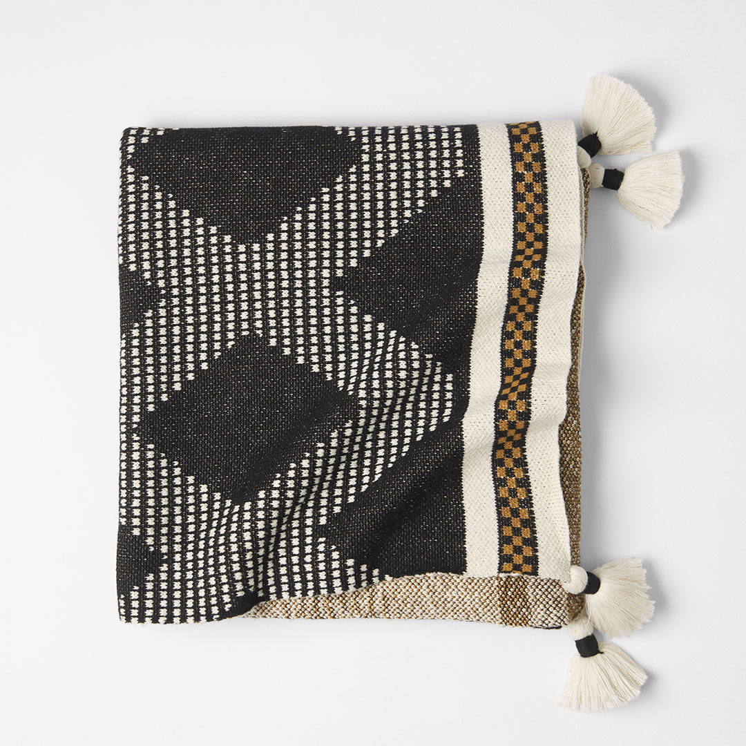 Buy Zanzibar Throw with Tassels Online Bed Bath N' Table