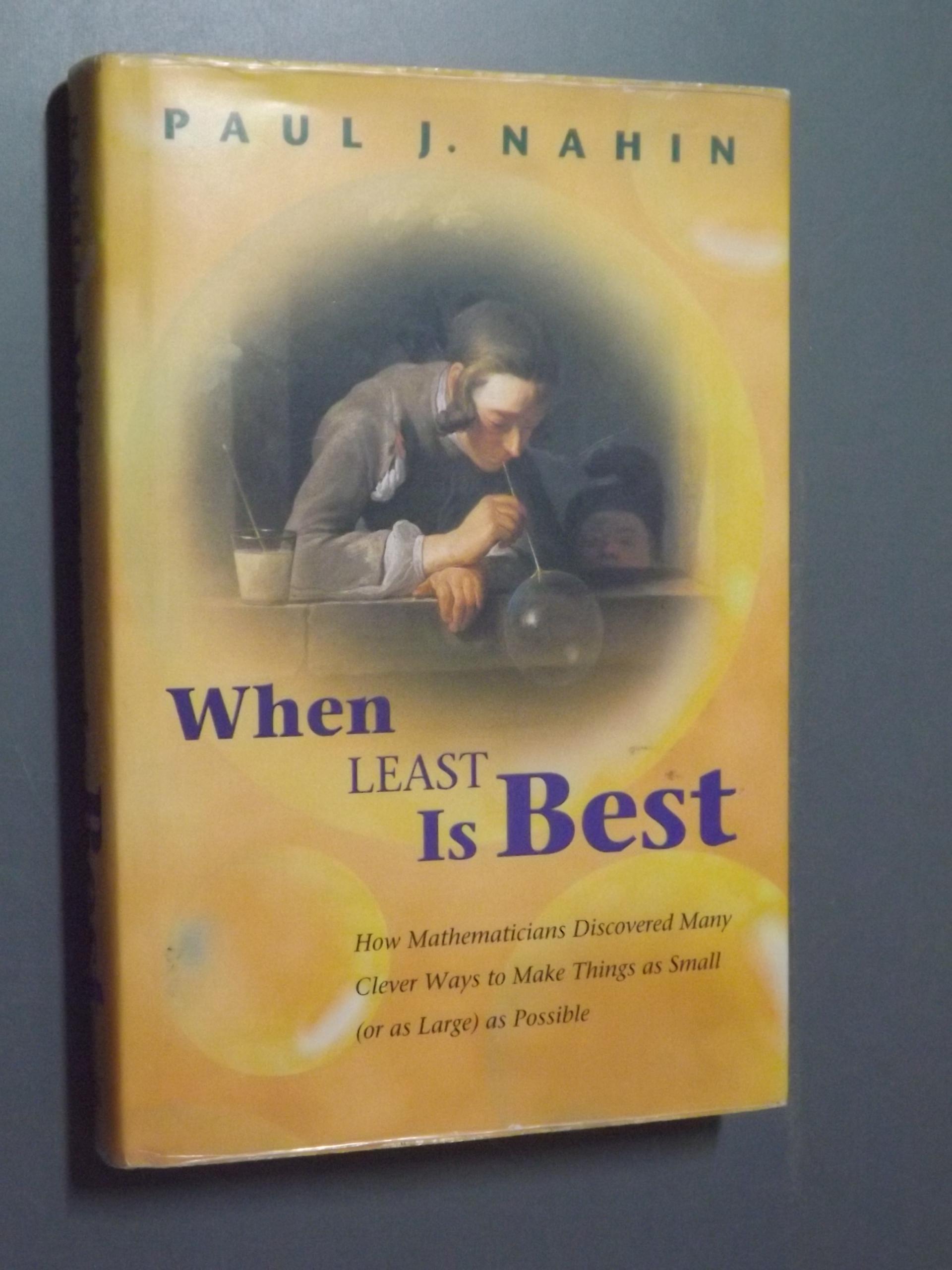 Paul J.Nahin When least is best bbog.dk Brugte bøger til salg