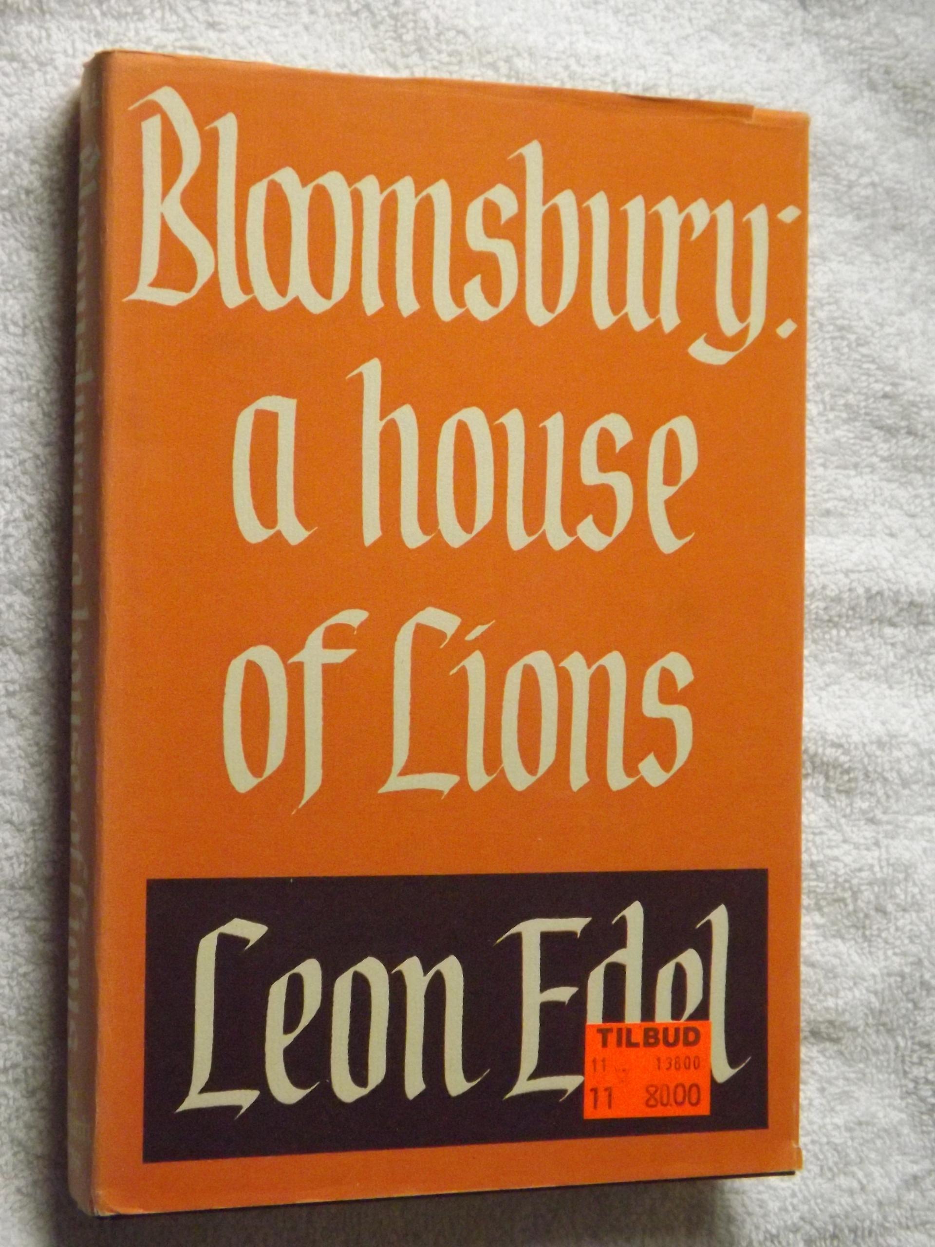 Leon Edel Bloomsbury A house of lions bbog.dk Brugte bøger til salg