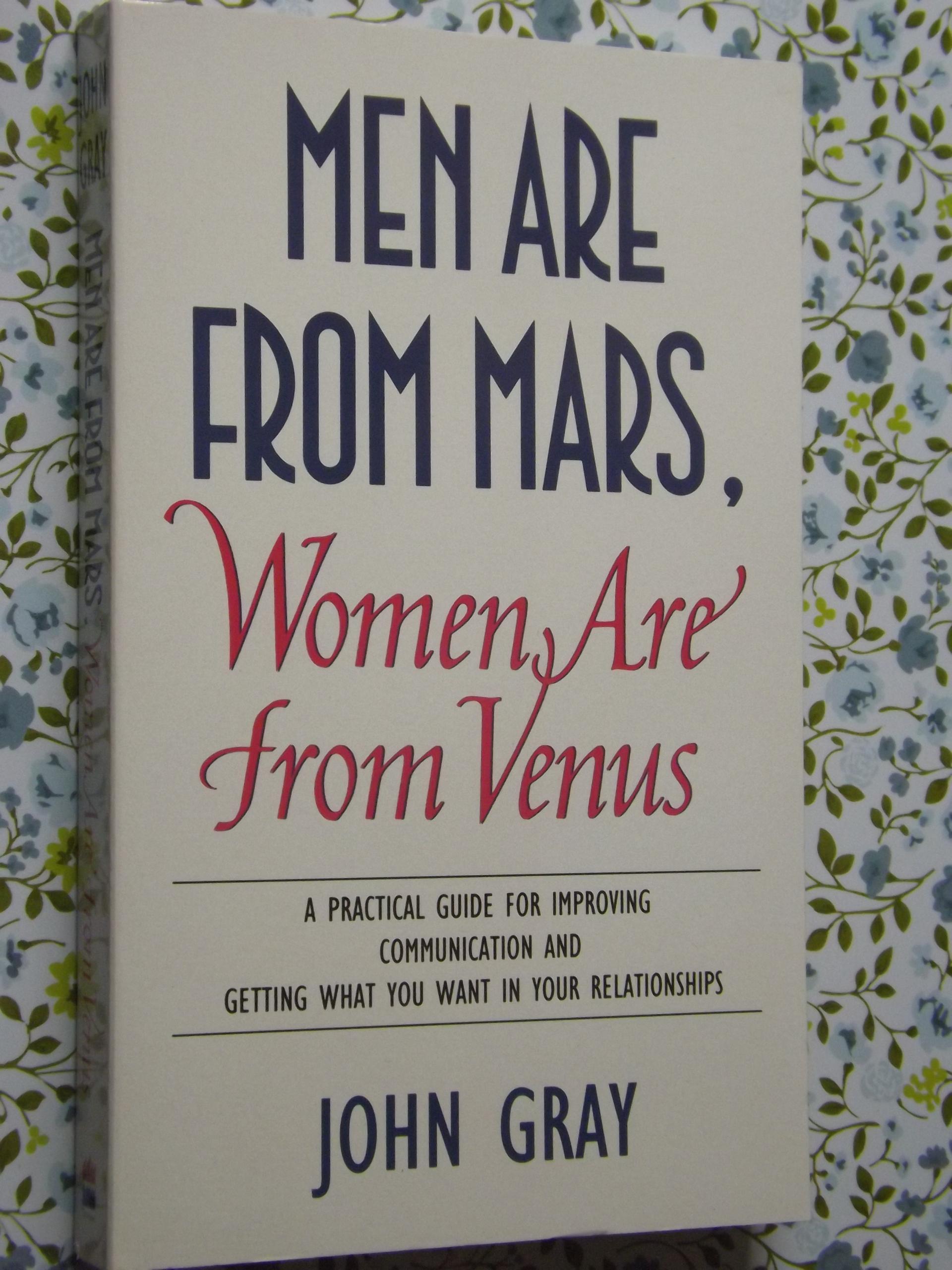 Men Are from Mars, Women Are from Venus Google.