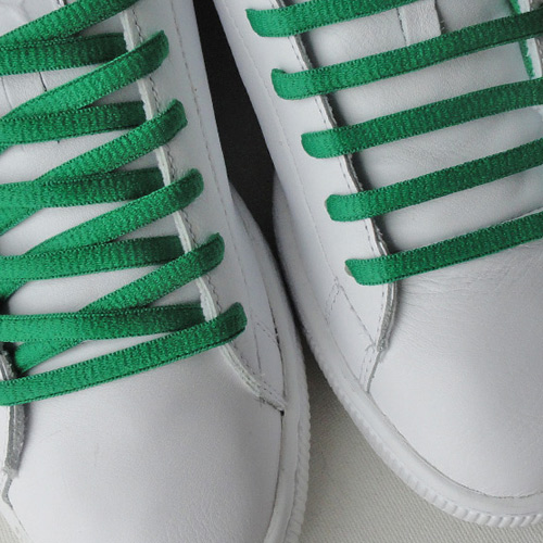 Green Oval SB Thin Shoe Laces [OVGRN] £3.50 BBoy Laces High