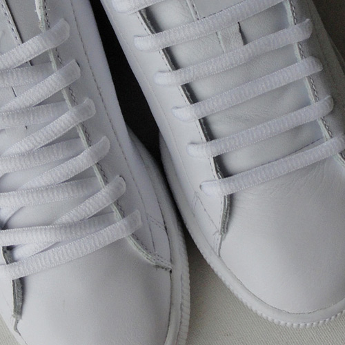 White Oval SB Thin Shoe Laces [OVWHT] £4.00 BBoy Laces High