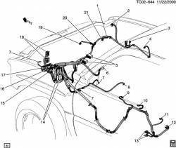 GM OEM Engine Wiring Harness (LLY)