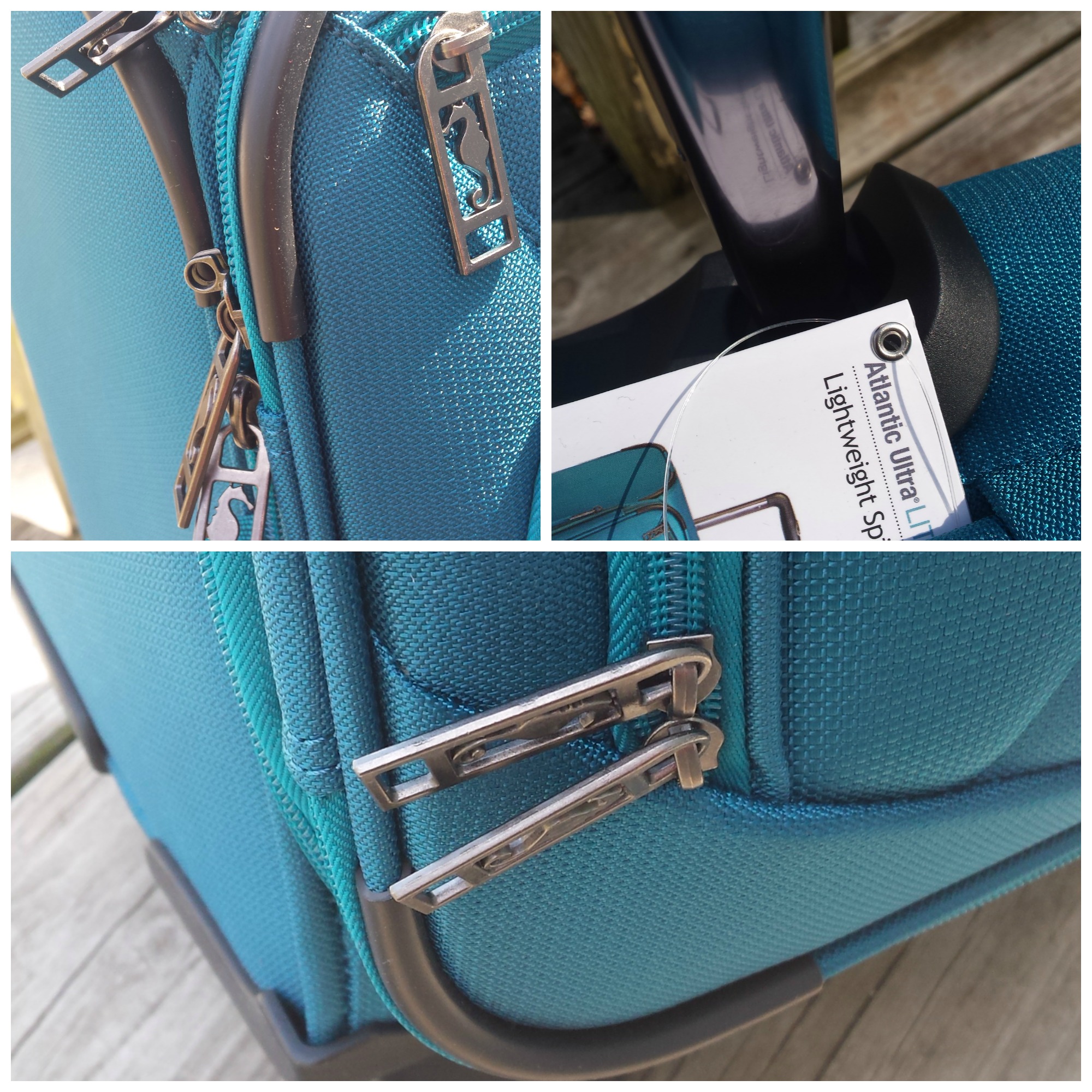 Visiting Las Vegas Sporting This Atlantic Ultra Lite 3 Luggage BB