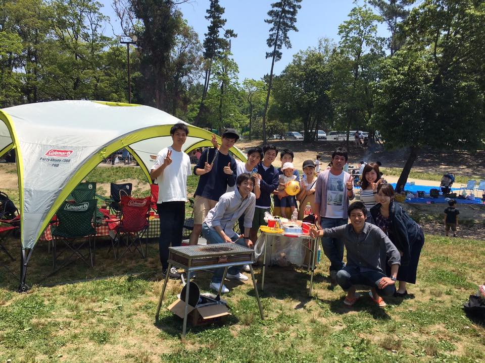 大阪・服部緑地は近所のバーベキュースポット♪ 5/20 BBQレンタルするなら大阪西中島のアップグリル