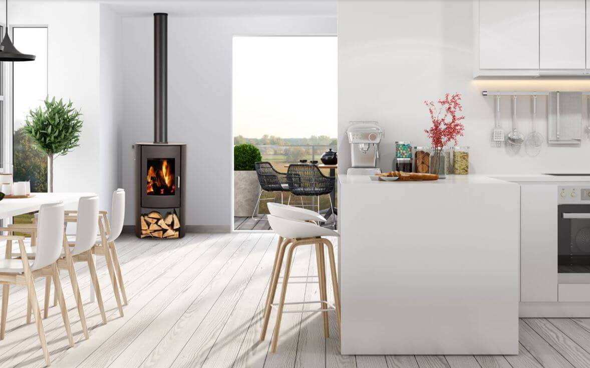 US Stove 3000 Wood Stove 3,000 Sq. Ft. 3000