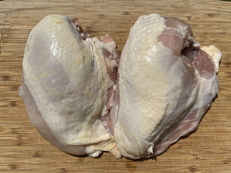 Smoked Bone in Chicken Breasts {Easy Recipe for Traeger, Pit Boss or Z Grills}