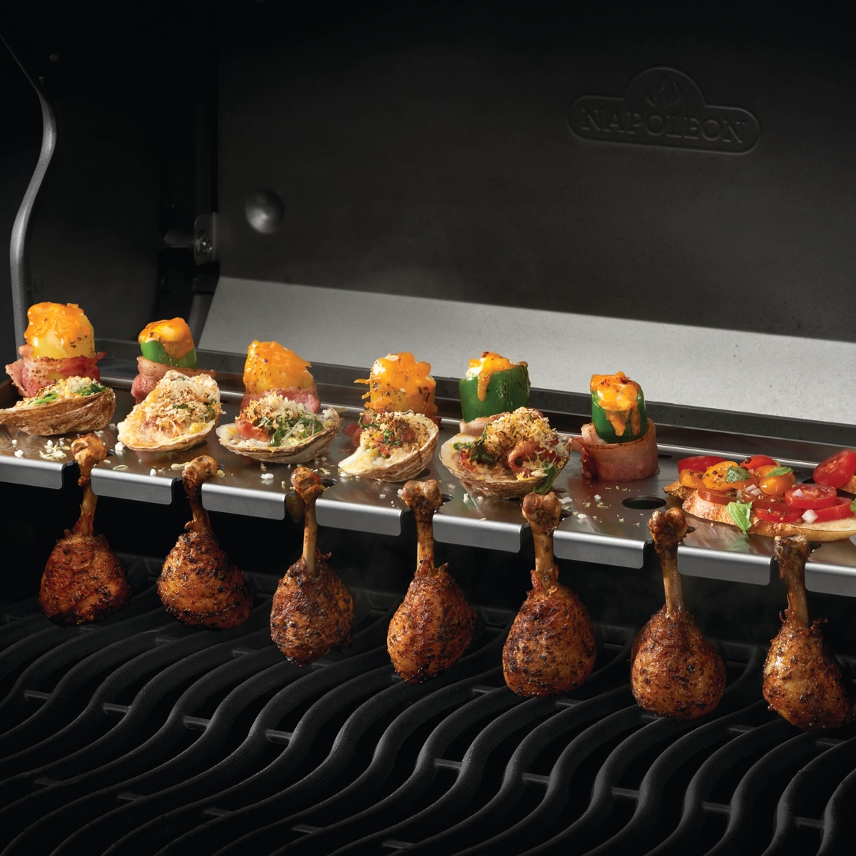 Multifunctional Warming Rack for Rogue® 425 BBQ Grill 71501 The BBQ