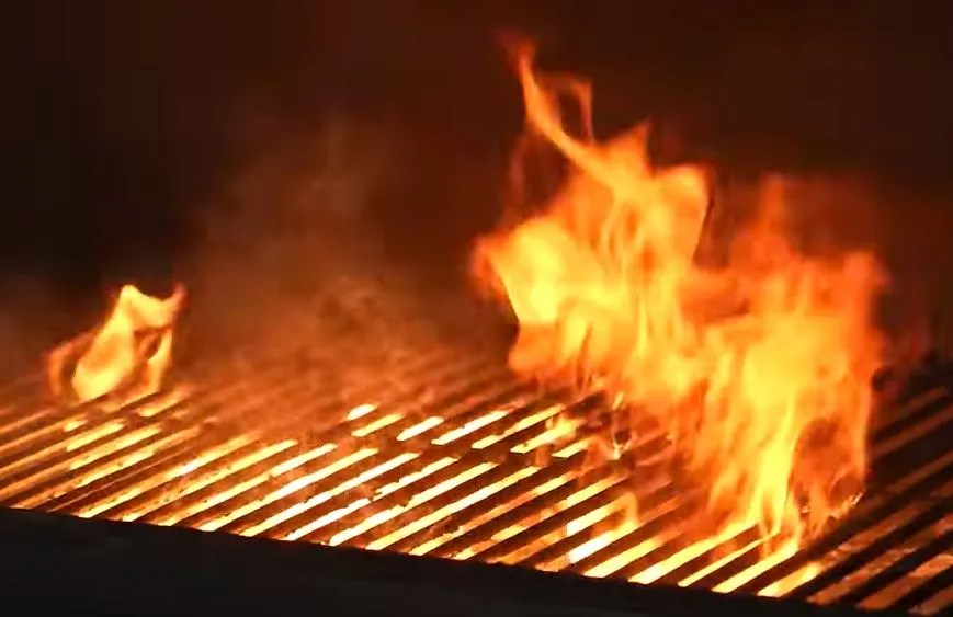 How to Put Out a Grease Fire on a Grill without a Fire Extinguisher