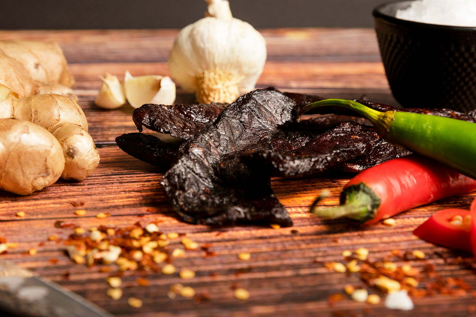 Asian Style Jerky in Australia. BBQ Beef Jerky