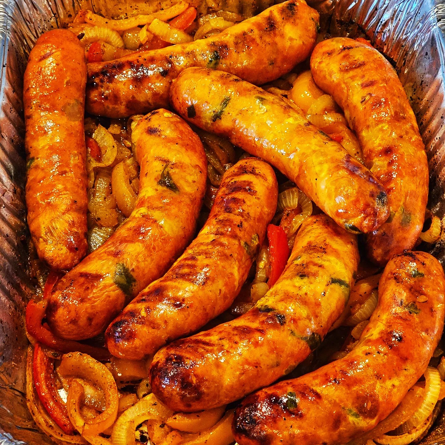 Grilled Chorizo Open Fire