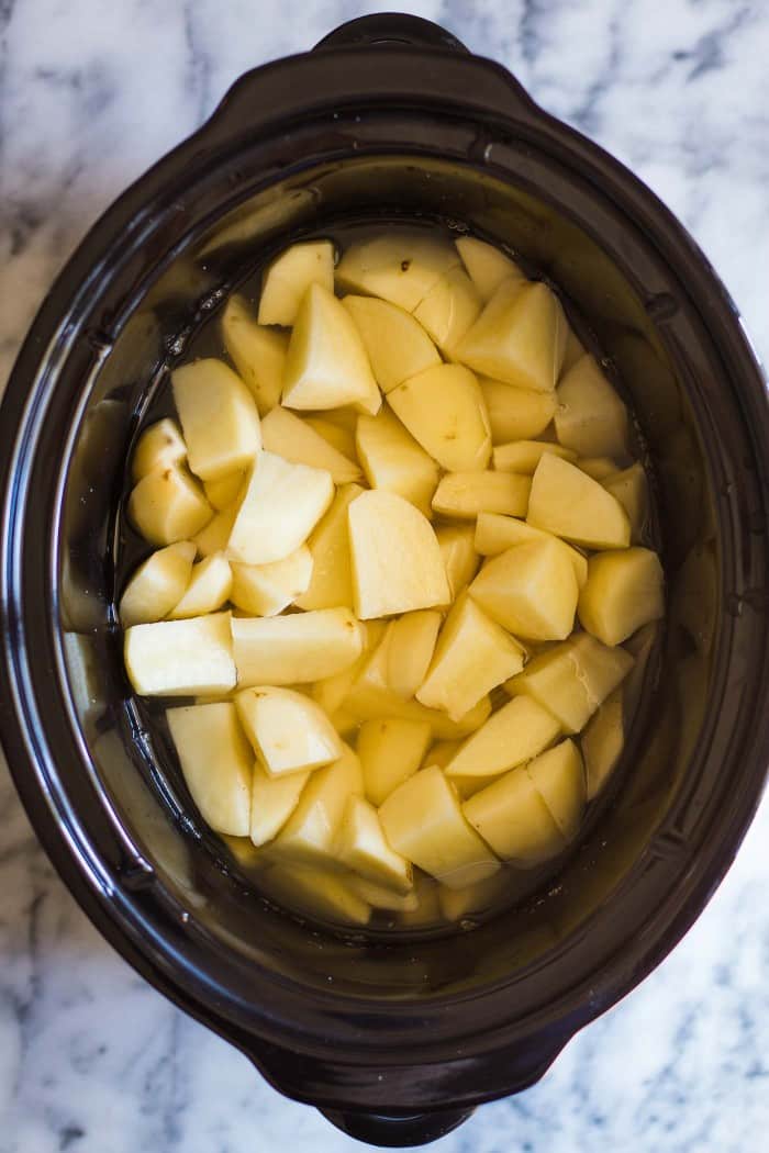 Slow Cooker Mashed Potatoes + a Giveaway B. Britnell