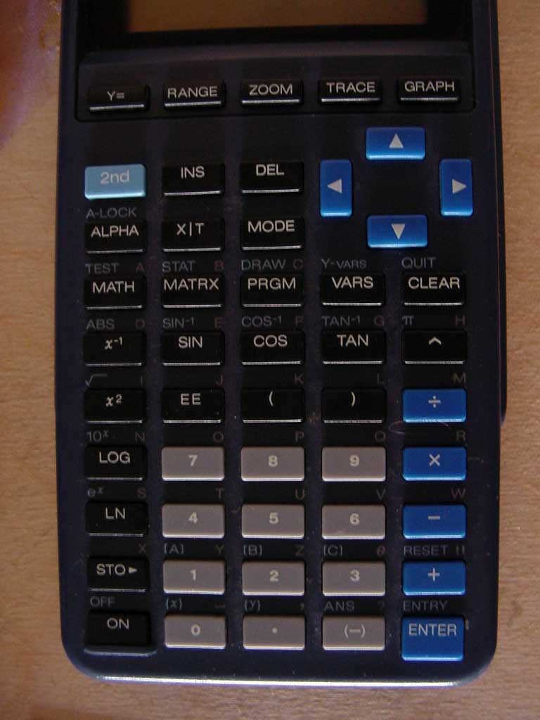 TI81 scientific calculator