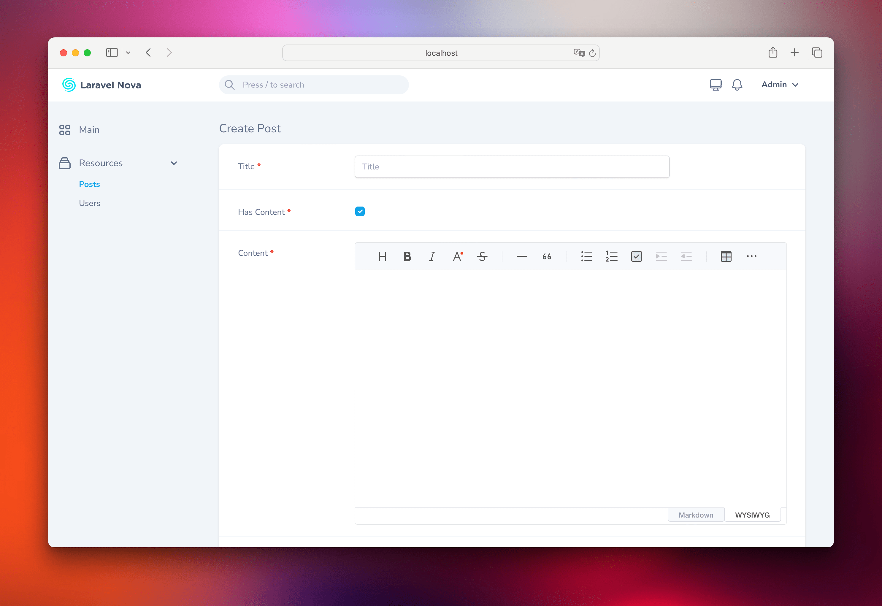 GitHub BBSLab/novatoastuieditorfield Toast UI Editor field for