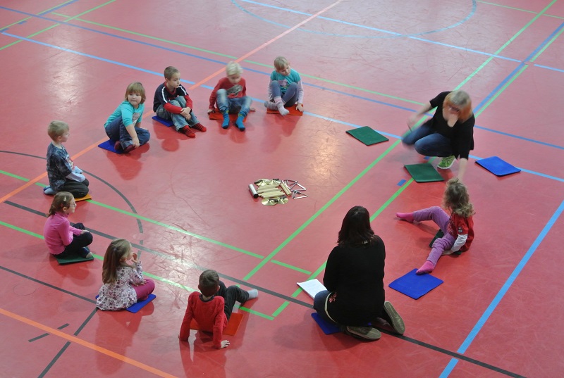 Das BVJ und der Kindergarten „Stauseewichtel“ in Pouch Berufsbildende