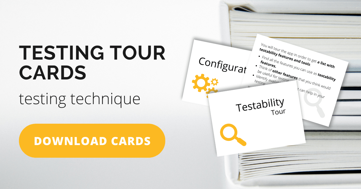 BBST® Testing Tours Cards BBST® Courses