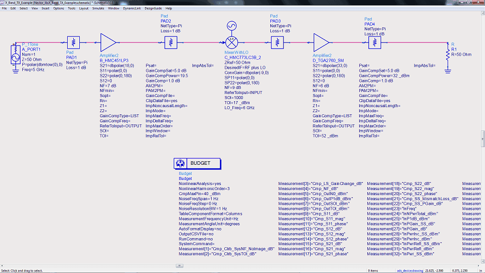Advanced Design System (ADS) RF Simulator Examples BBTLine