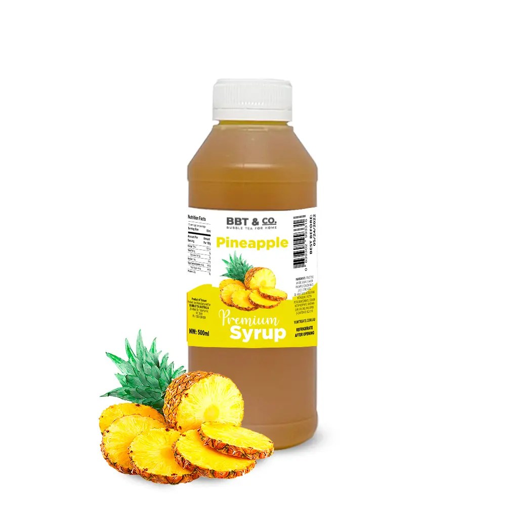 Pineapple Syrup, 500ml Bubble Tea & Co.