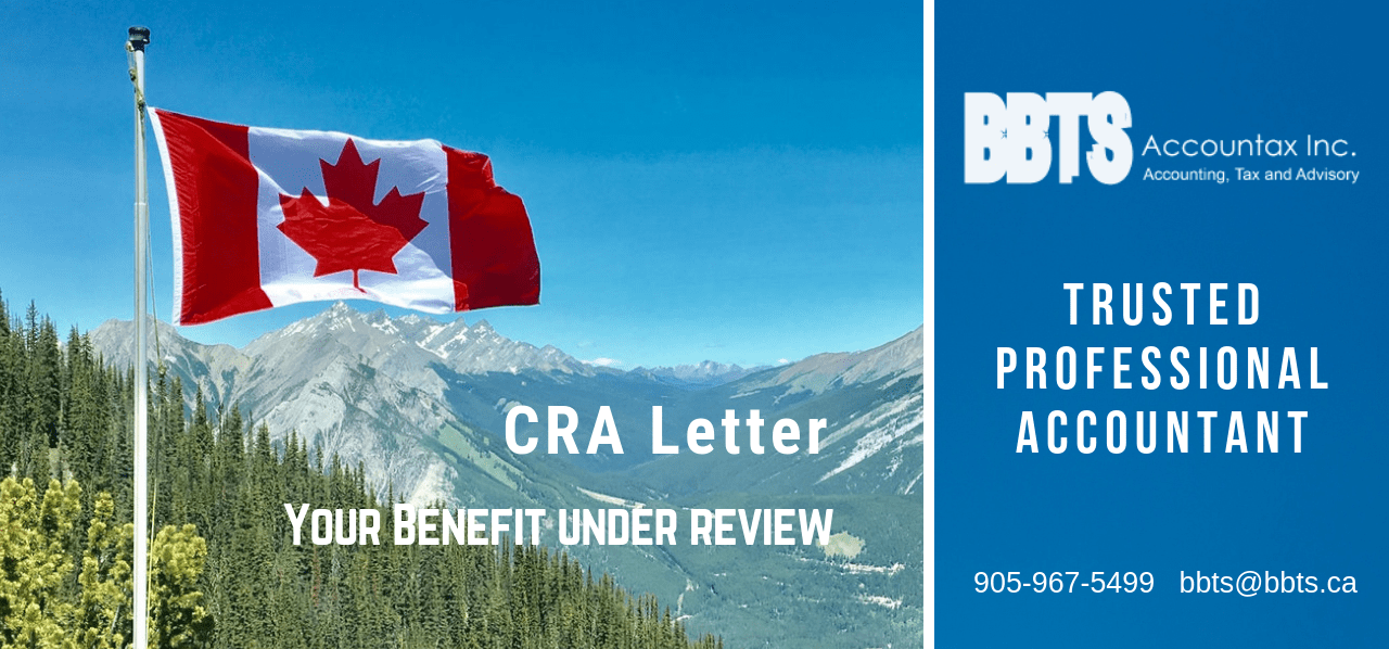 Benefits being reviewed? BBTS Accountax Inc.