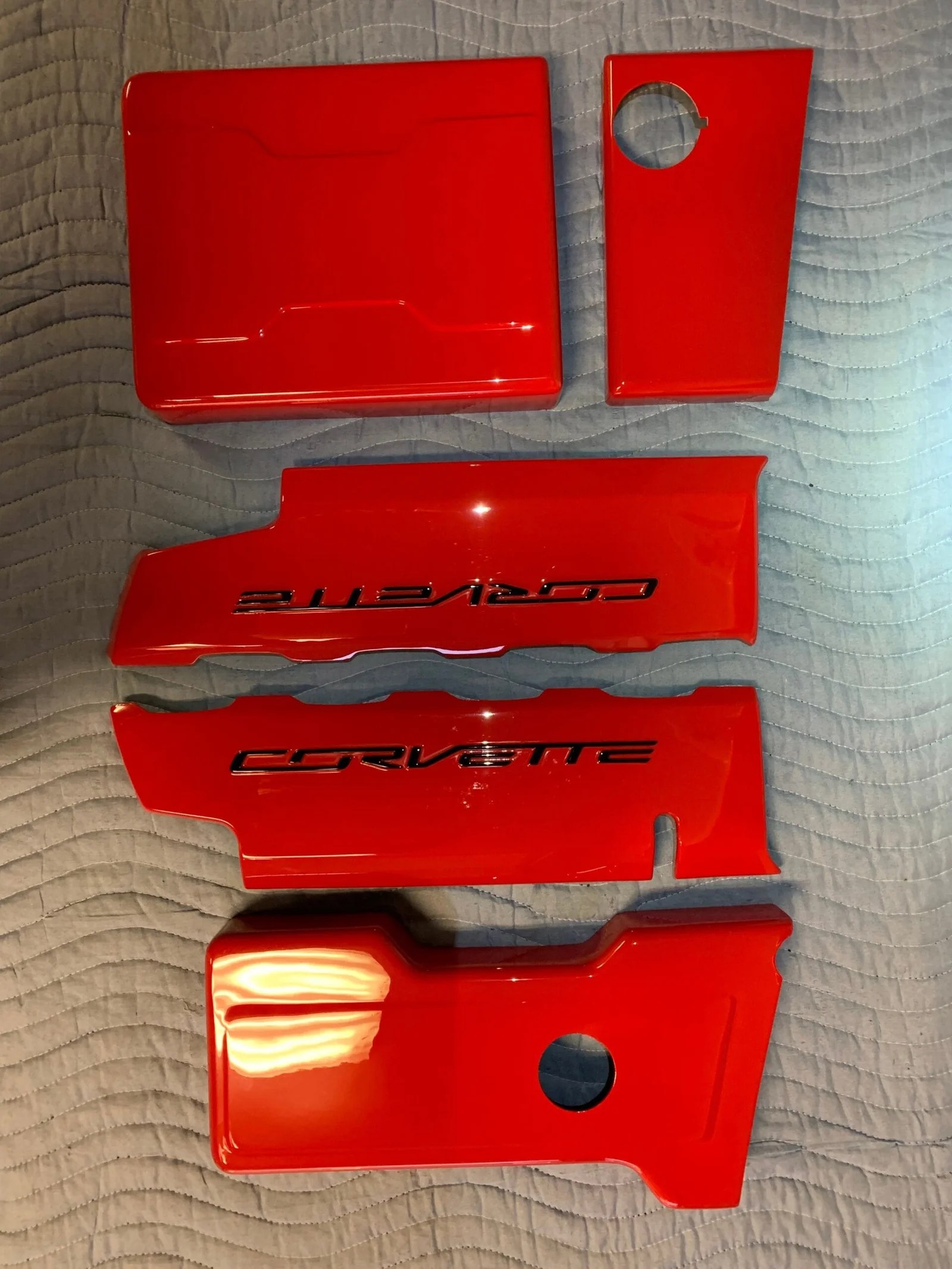 C7 Corvette Engine Bay Basic Package 5pc BBV Customs
