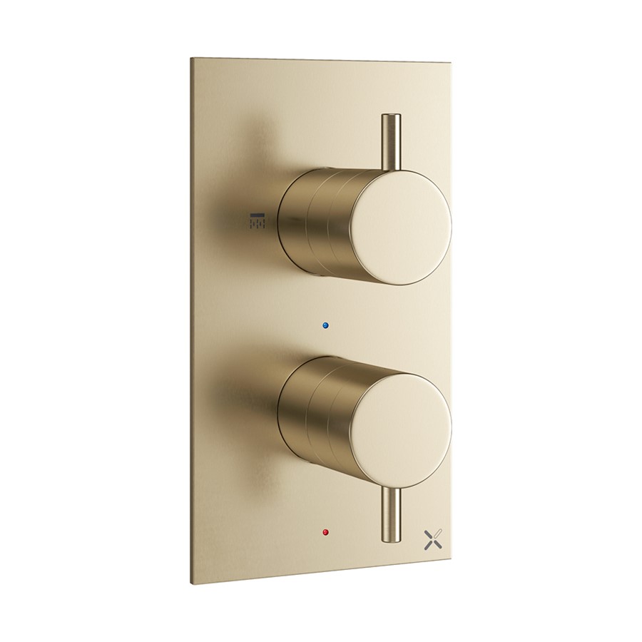 MPRO Thermostatic Shower Valve With 2 Way Diverter BB Whitebook
