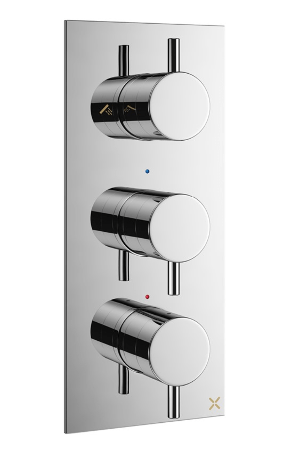 MPRO Thermostatic Shower Valve with 3 Way Diverter BB Whitebook