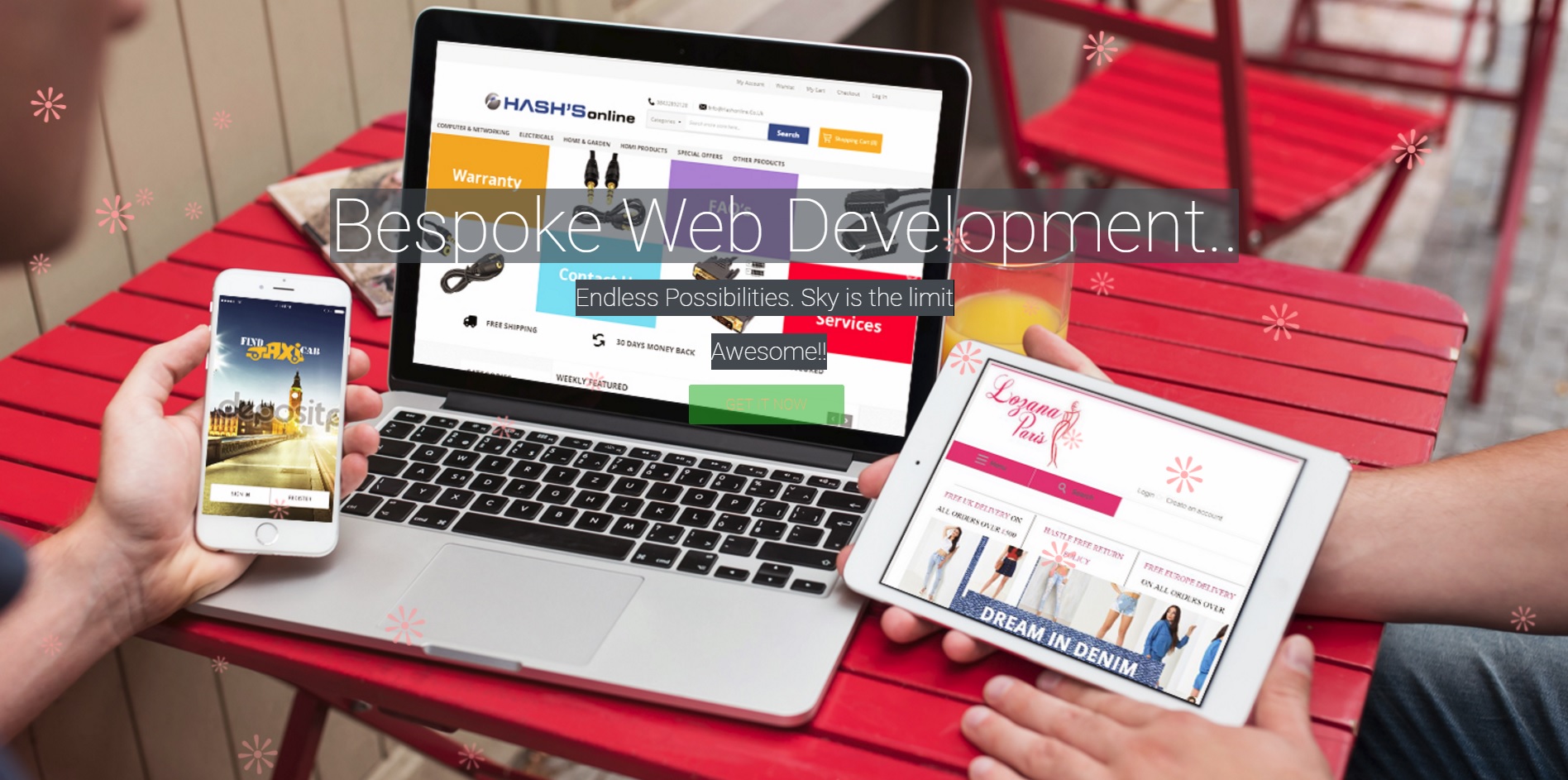Bespoke Web Development Packages available on BBX BBX UK