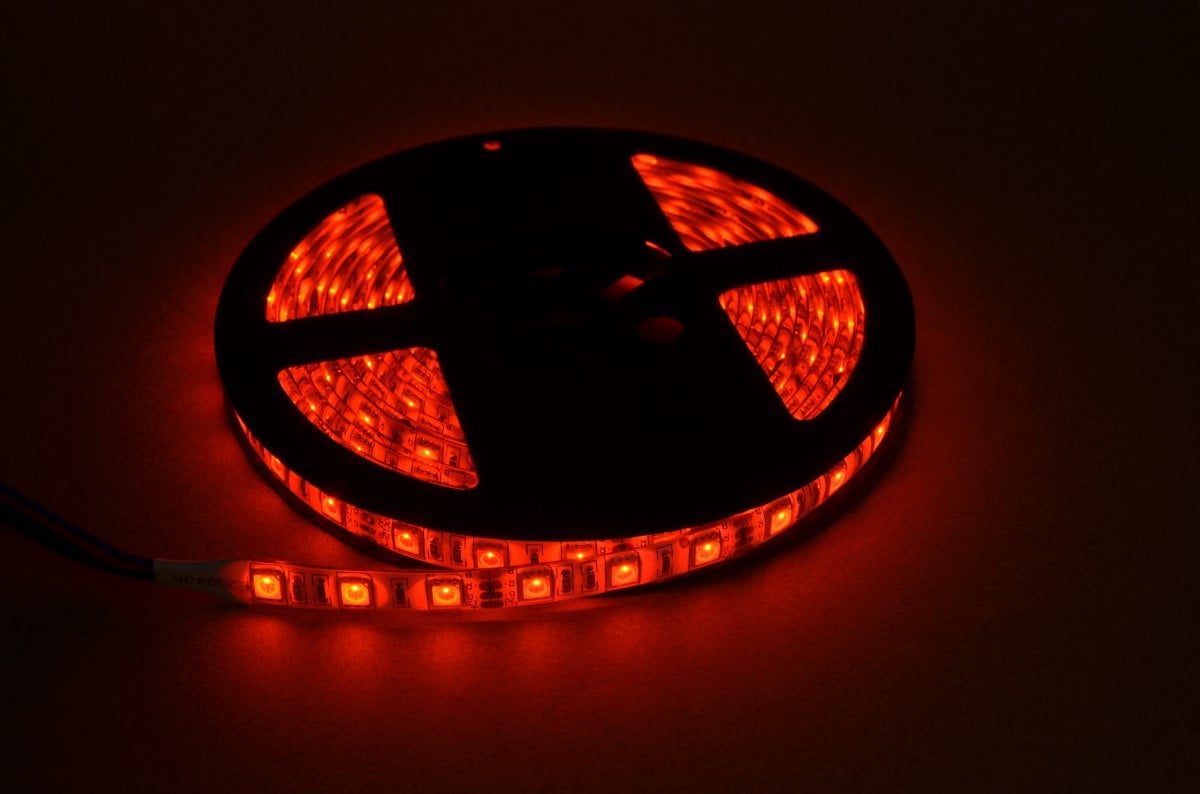 RGB LED Strip Light 5M Roll 60 LED / Meter BC Robotics