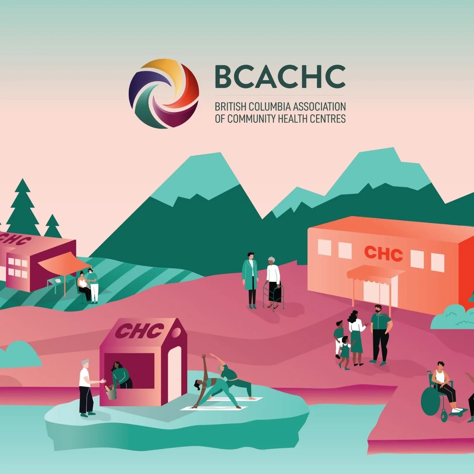 Community Health Centres in BC Infographic BCACHC