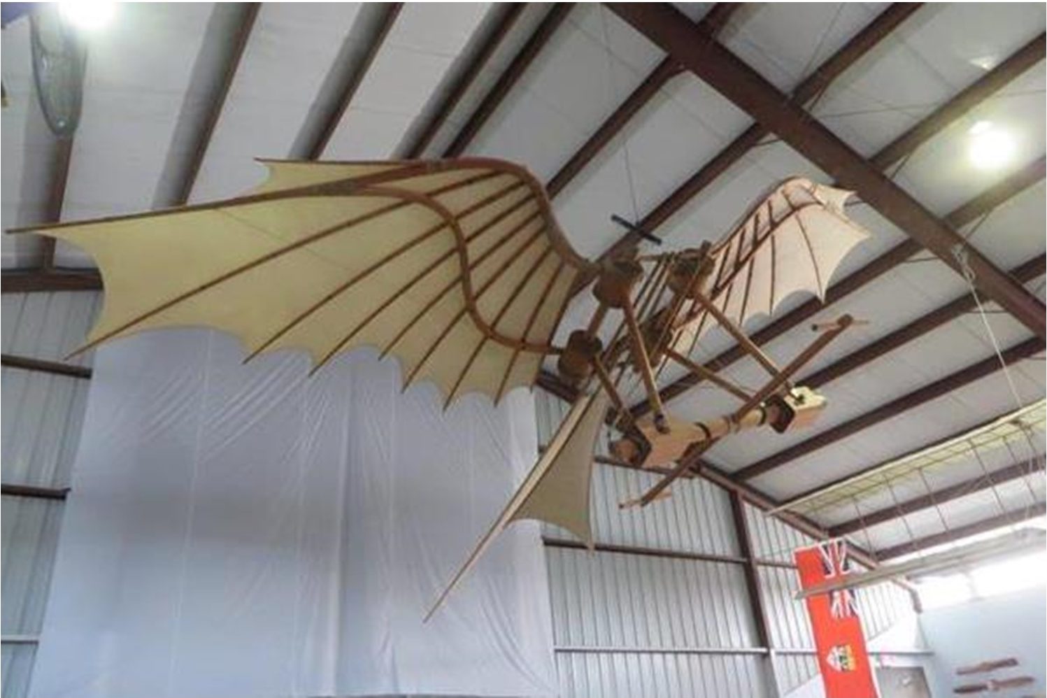 da Vinci Ornithopter British Columbia Aviation Museum