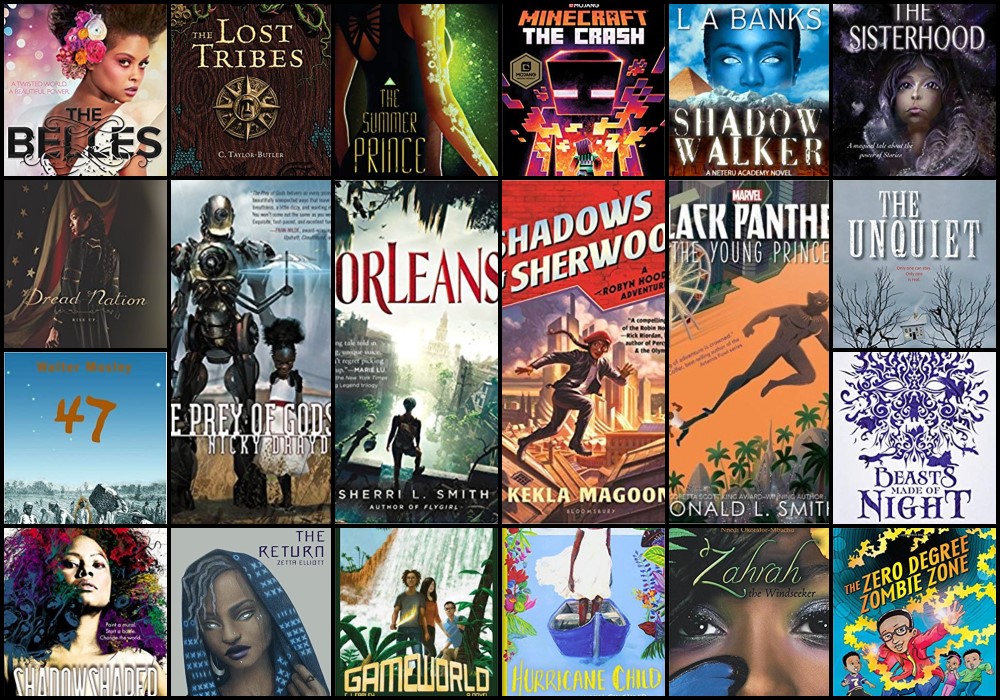 SciFi, Fantasy, and Magic 20 MG and YA Books Black Children's Books