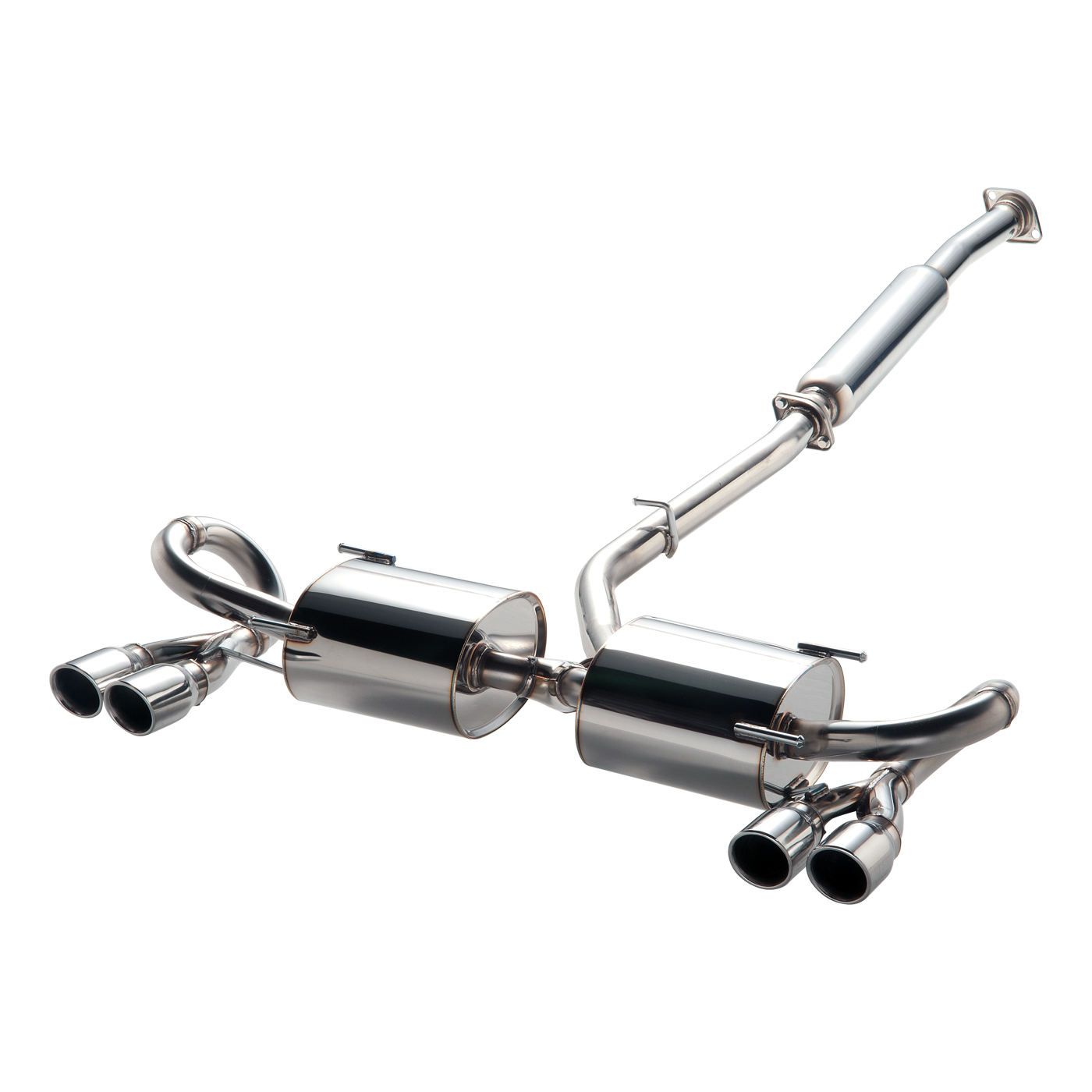 HKS 20132022+ Subaru BRZ / Toyota GR86 Legamax Sports QuadTip CatBack Exhaust System BCB