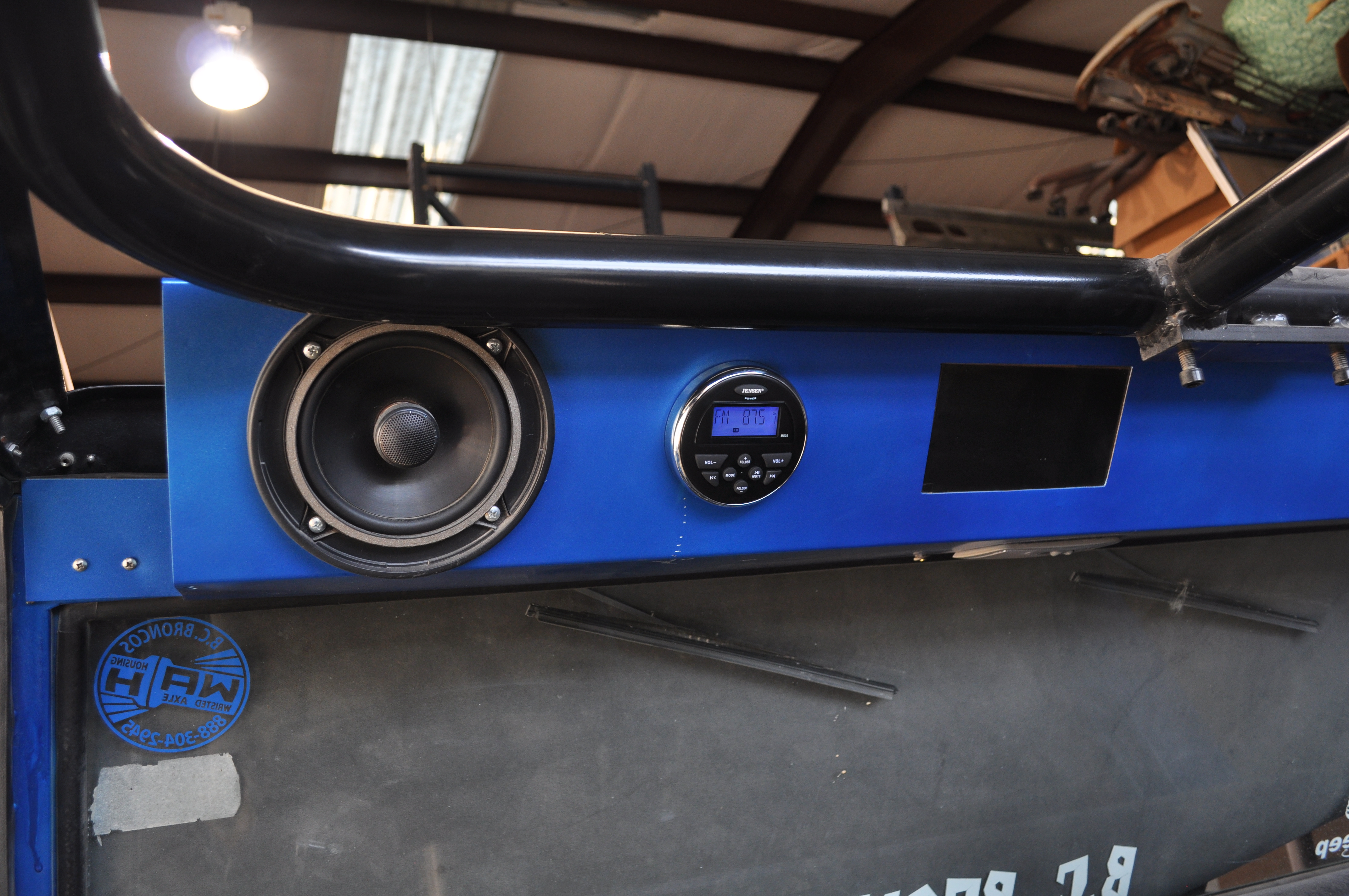 Ford Bronco Speaker Size