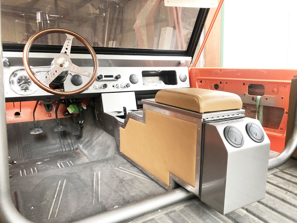  5 Custom Center Console for your Classic Bronco BC Broncos