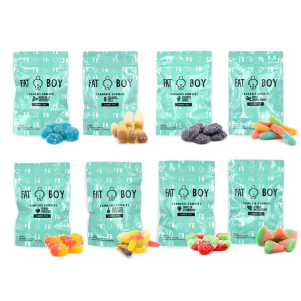 Fat Boy Cannabis Gummies (300mg THC) BC Bud Supply