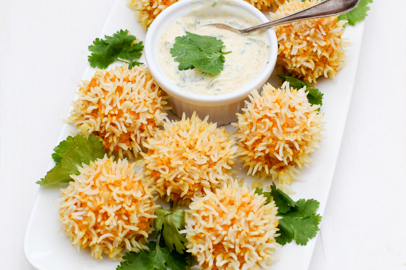 Meat Free Monday Steamed Sweet Potato Rice Balls [vegetarian] [gluten