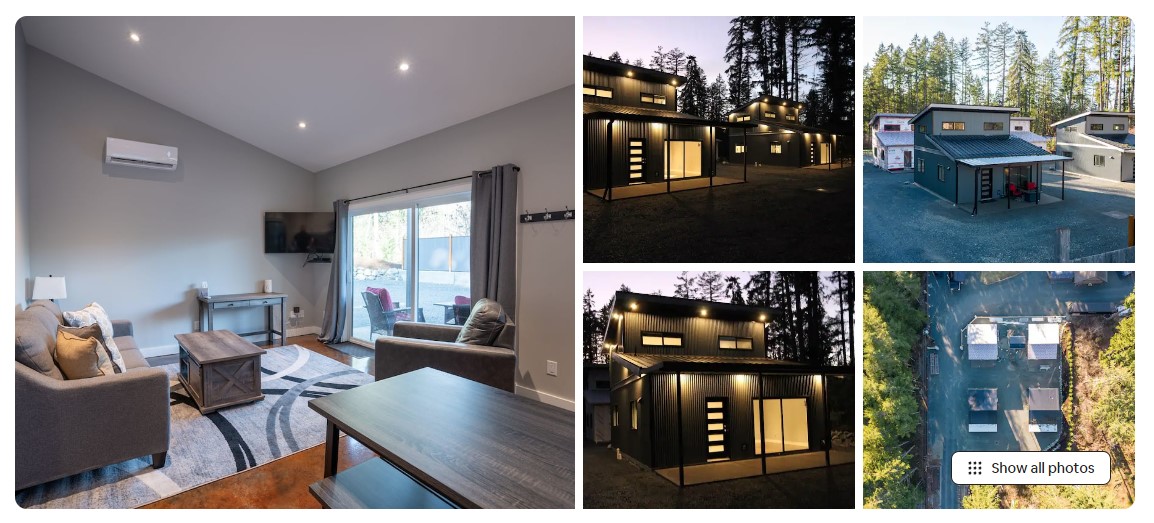 Port Alberni 2 Bedroom, 2 Ensuite, New Modern Home Air BNB Rental