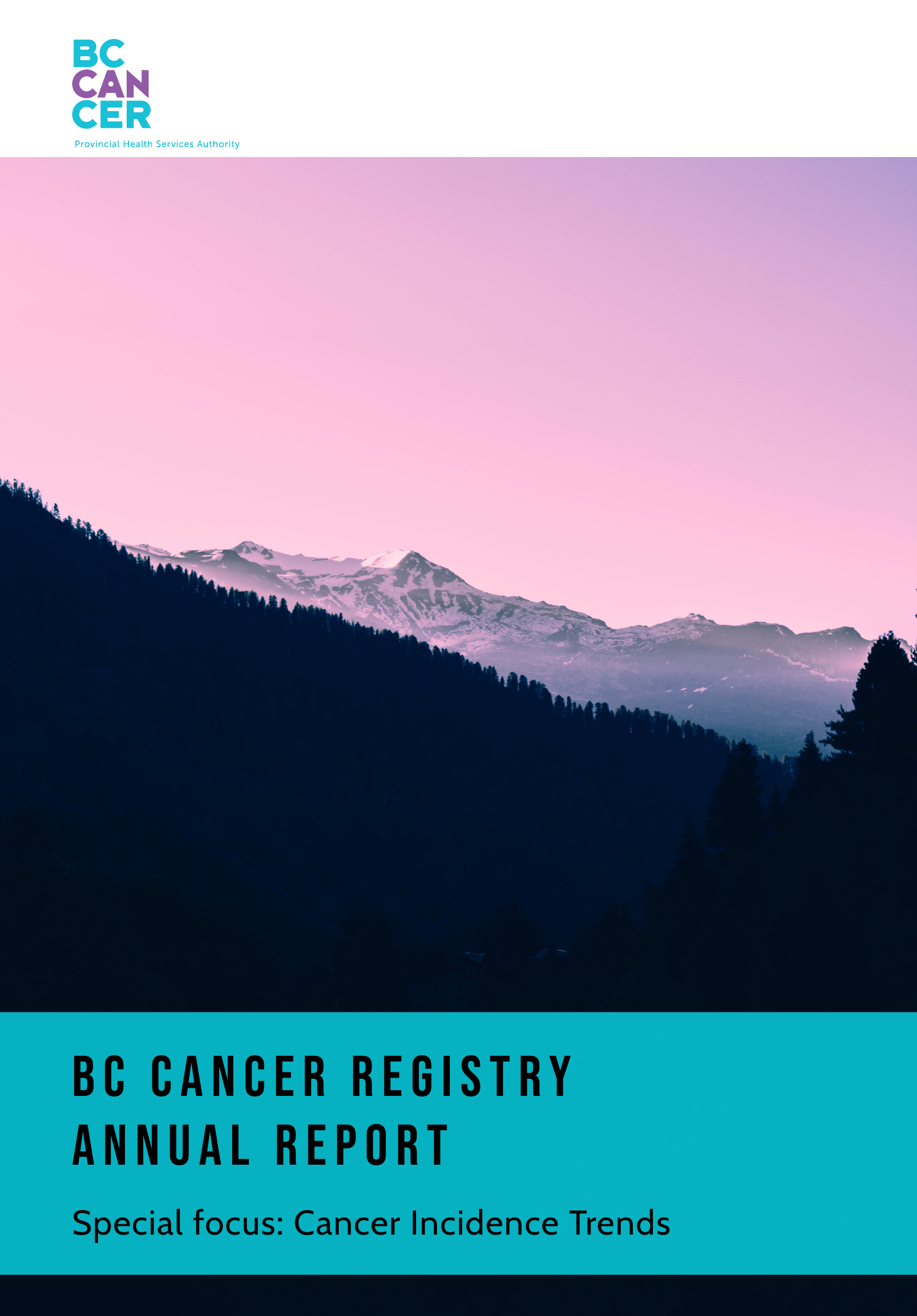 BC Cancer Registry Annual Report 2019