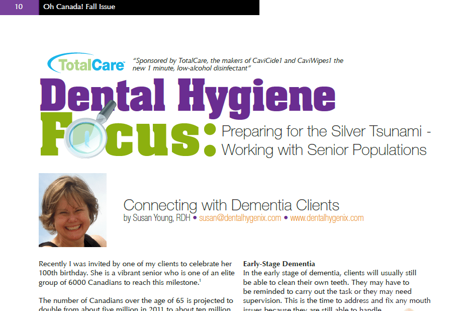 Good Oral Hygiene For Seniors With Dementia BC Care Providers Association