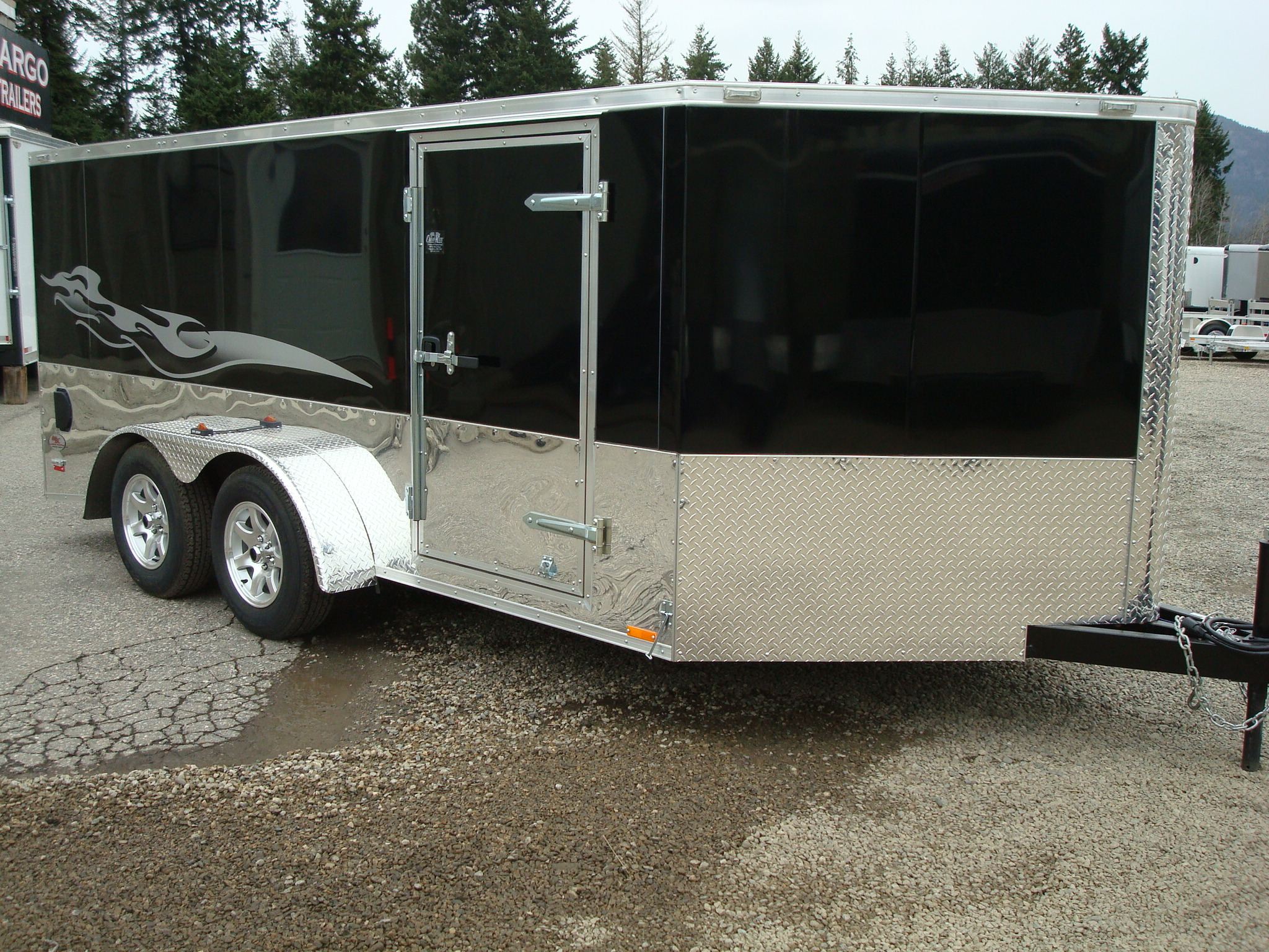 Low Rider Motorcycle Trailer BC Cargo Trailers