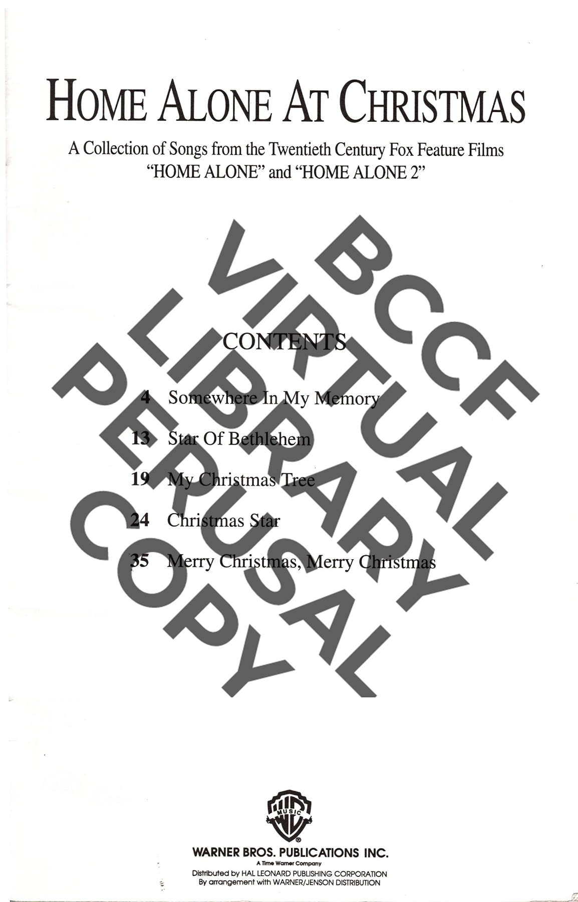 Home Alone at Christmas BC Choral Federation
