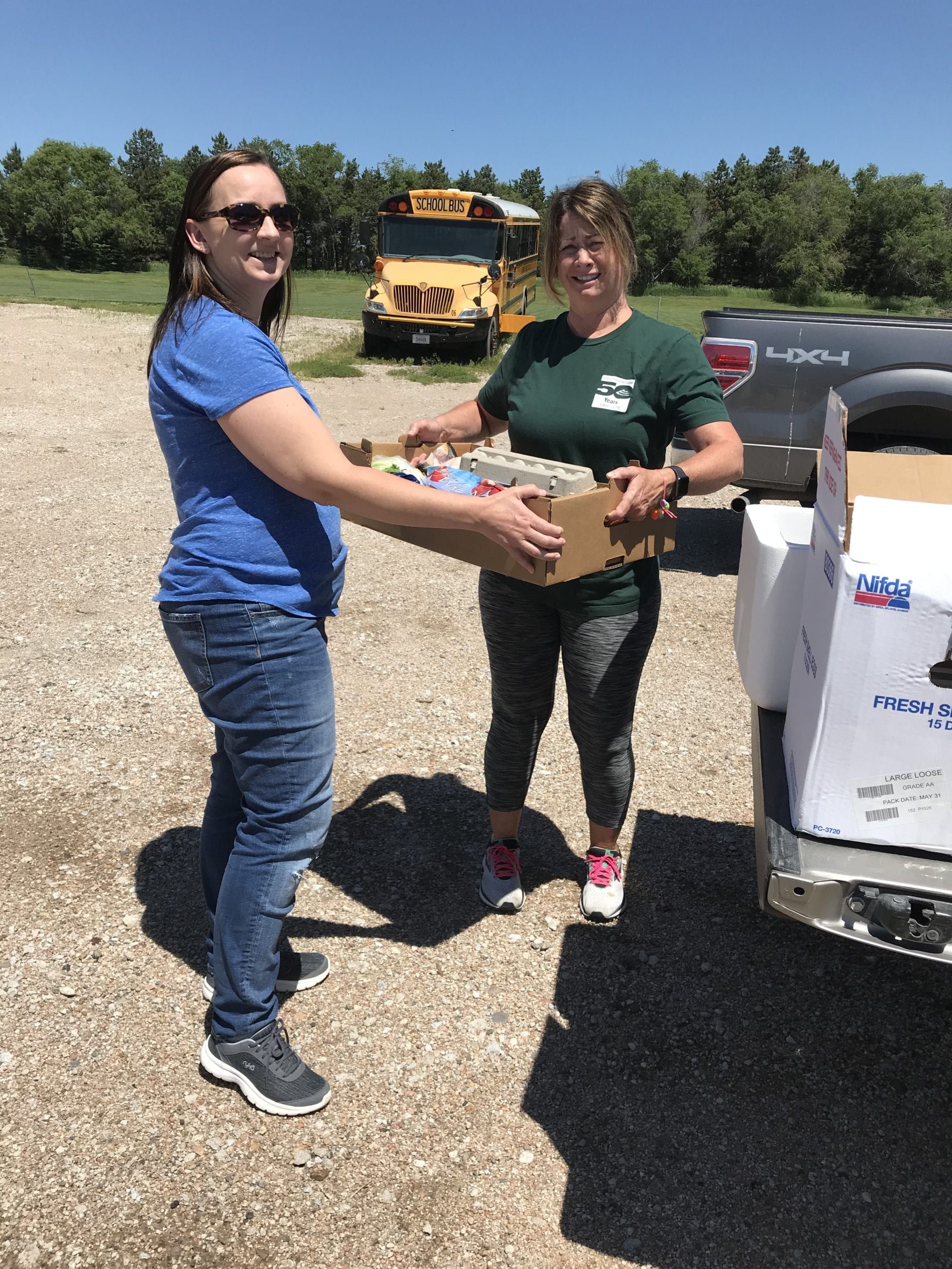 USDA Contract To Local Vendor to Provide "Food Boxes" Buffalo County