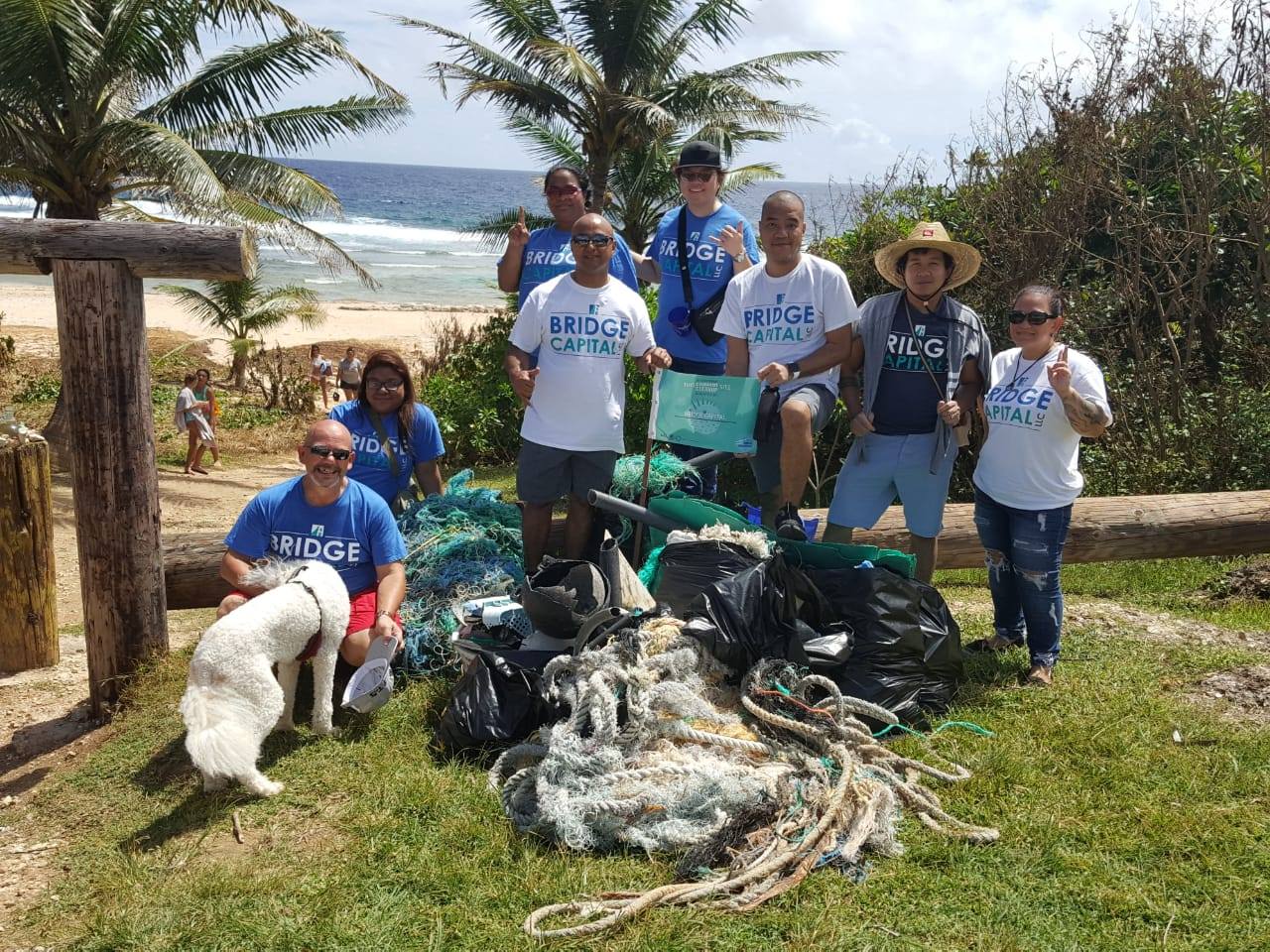 Bridge Capital at International Coastal Cleanup 2018