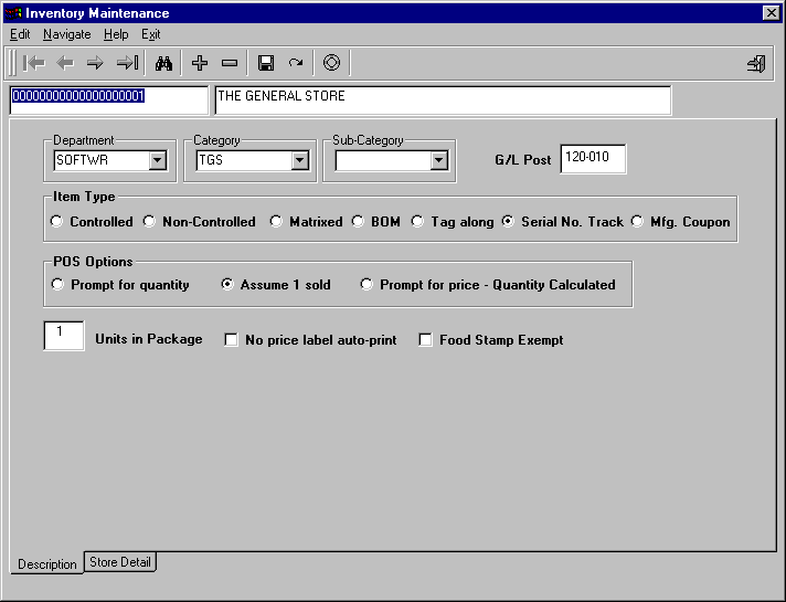 The General Store for Windows