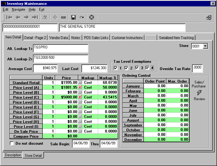 The General Store for Windows