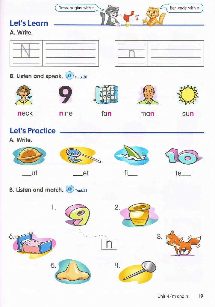 Page18 Unit 4 M and N