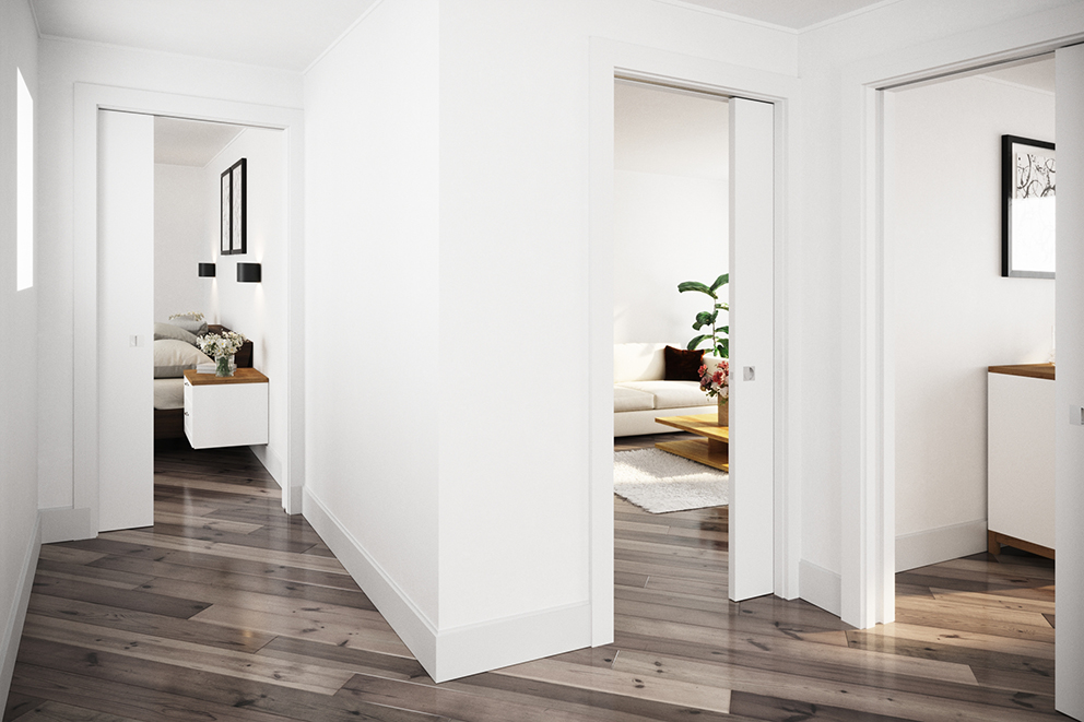 CLASSIC Zero Clearance BC Doors Cavity Sliding Door Systems