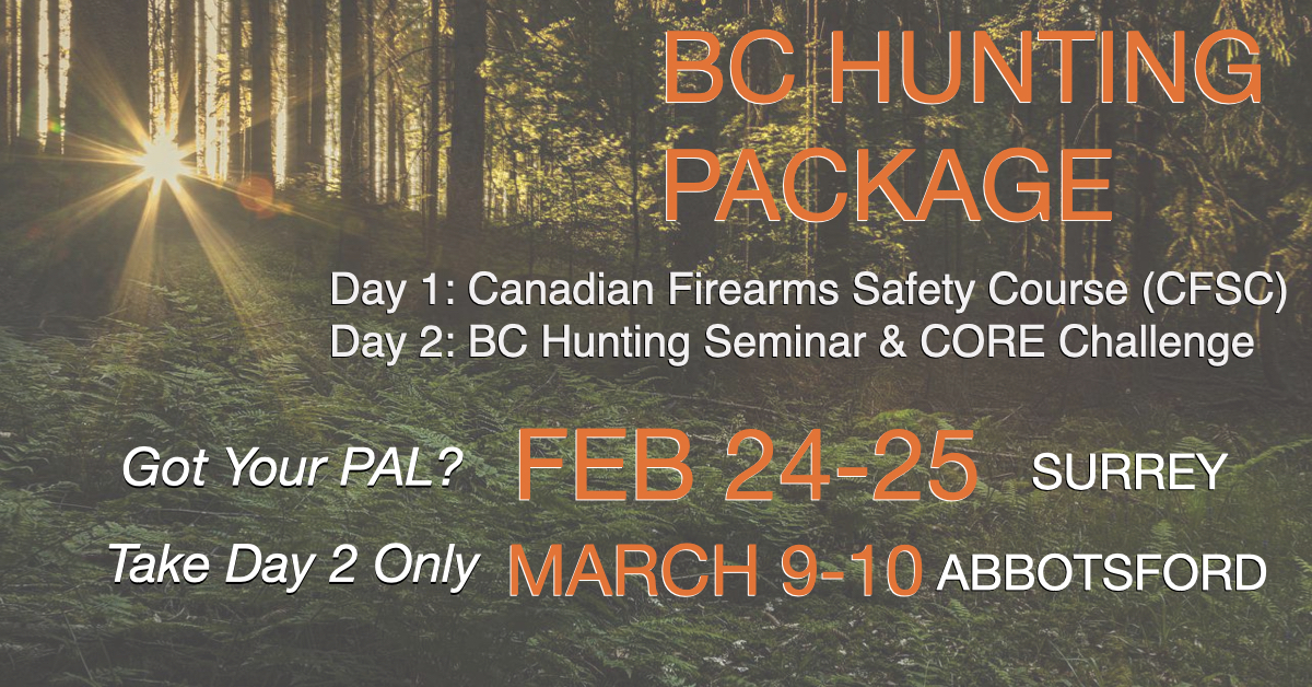 Hunting Laws and Regulations BC Firearms Academy