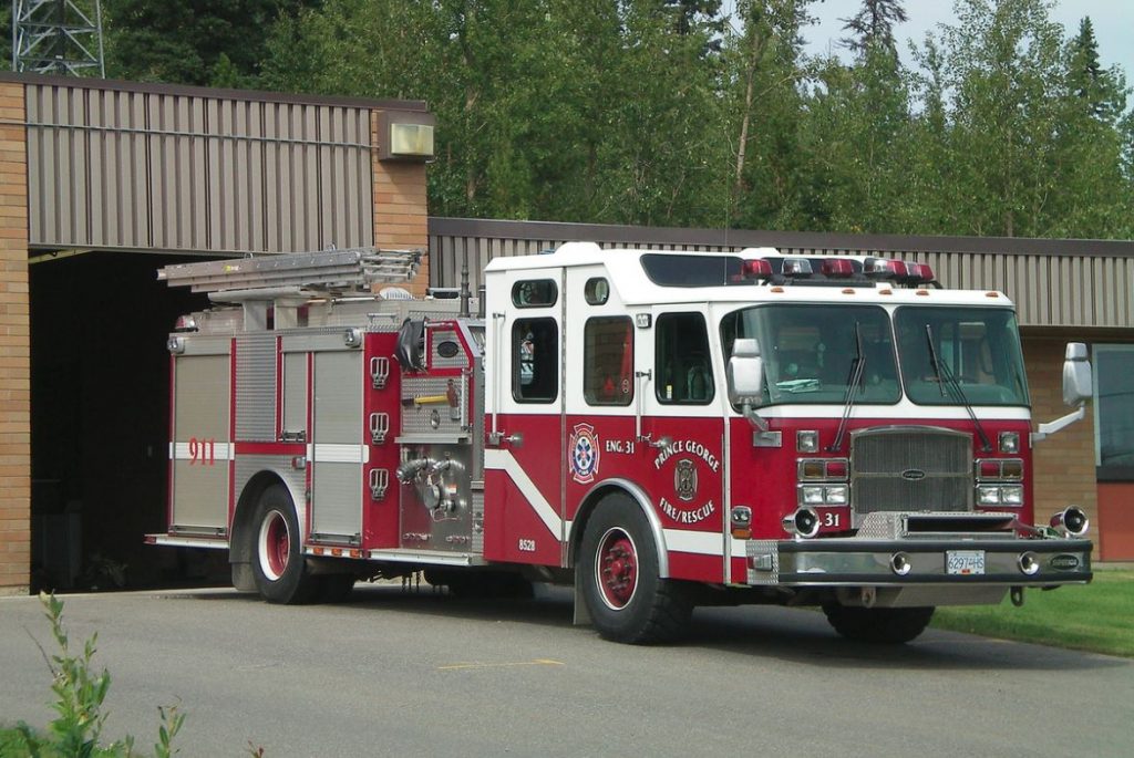 Prince Fire Hall 3 3778 Highway 16 W BC Fire Trucks